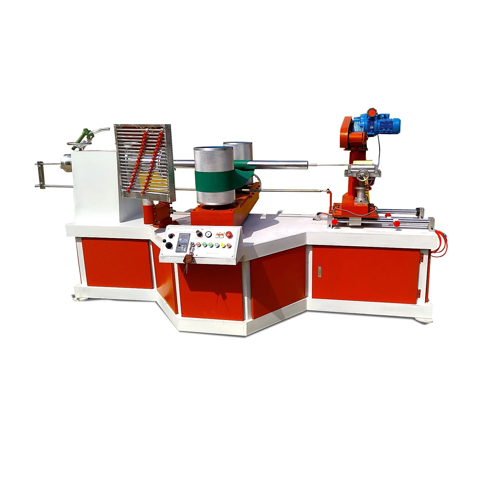 Automatic Spiral Winding Paper Tube /core Product Making Machinery