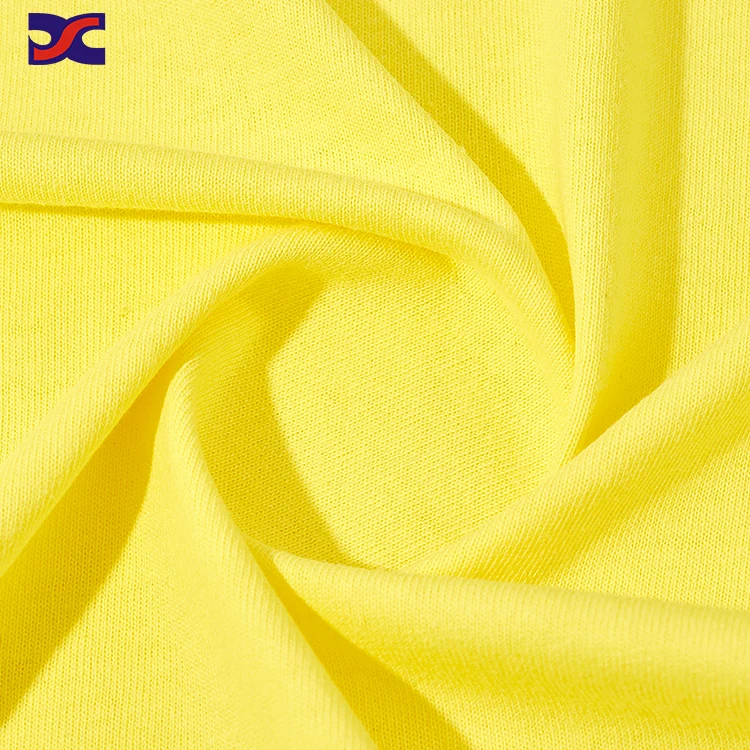 Factory Wholesale 100% cotton 210g thread count fabric 16S linen cotton plain fabric for man and woman t shirts