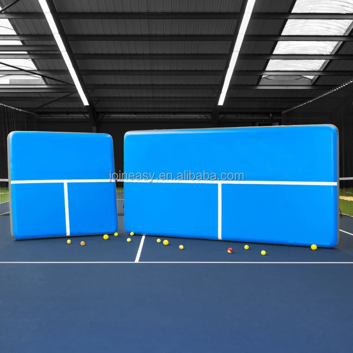 Inflatable Mat Gymnast Inflatable Tennis Practice Hitting Wall for Tennis