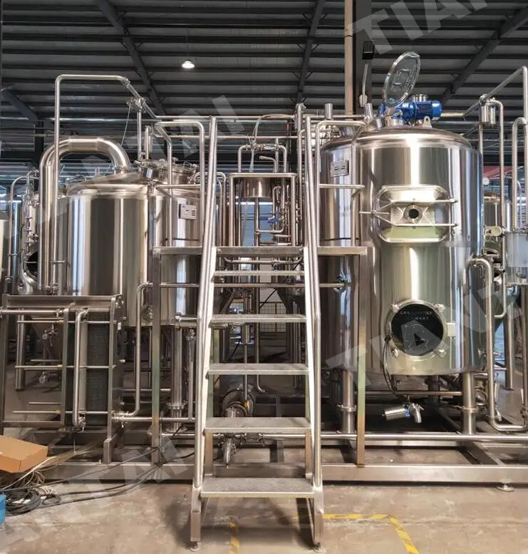 7bbl/800l Two Vessel Malt Drink Beer Fermenting Equipment For Sale