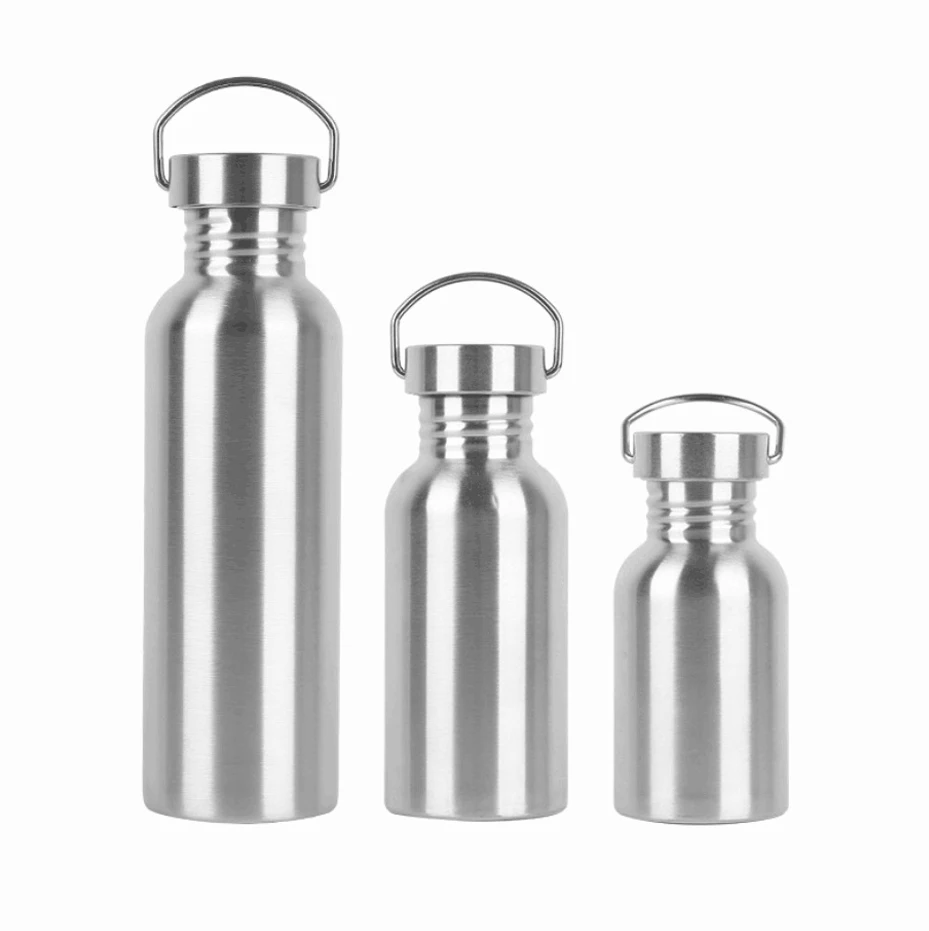 2020 New Travel Tumbler 350 500 600ml 750 1000 ml Bulk Bamboo Lid Insulated Ss 304 Stainless Steel Water Bottle