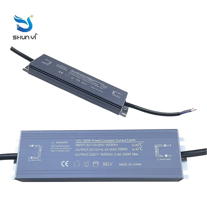 Factory Wholesale High Power Ac250V 100W Led Driver Connect  Switching Power Supply For Popular