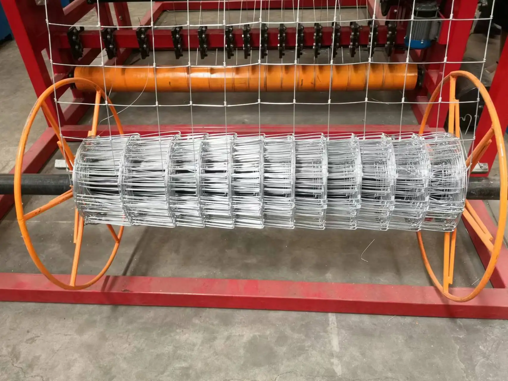 Hinge Joint Knot Weaving Machine/ Grassland Fence Netting Machine For