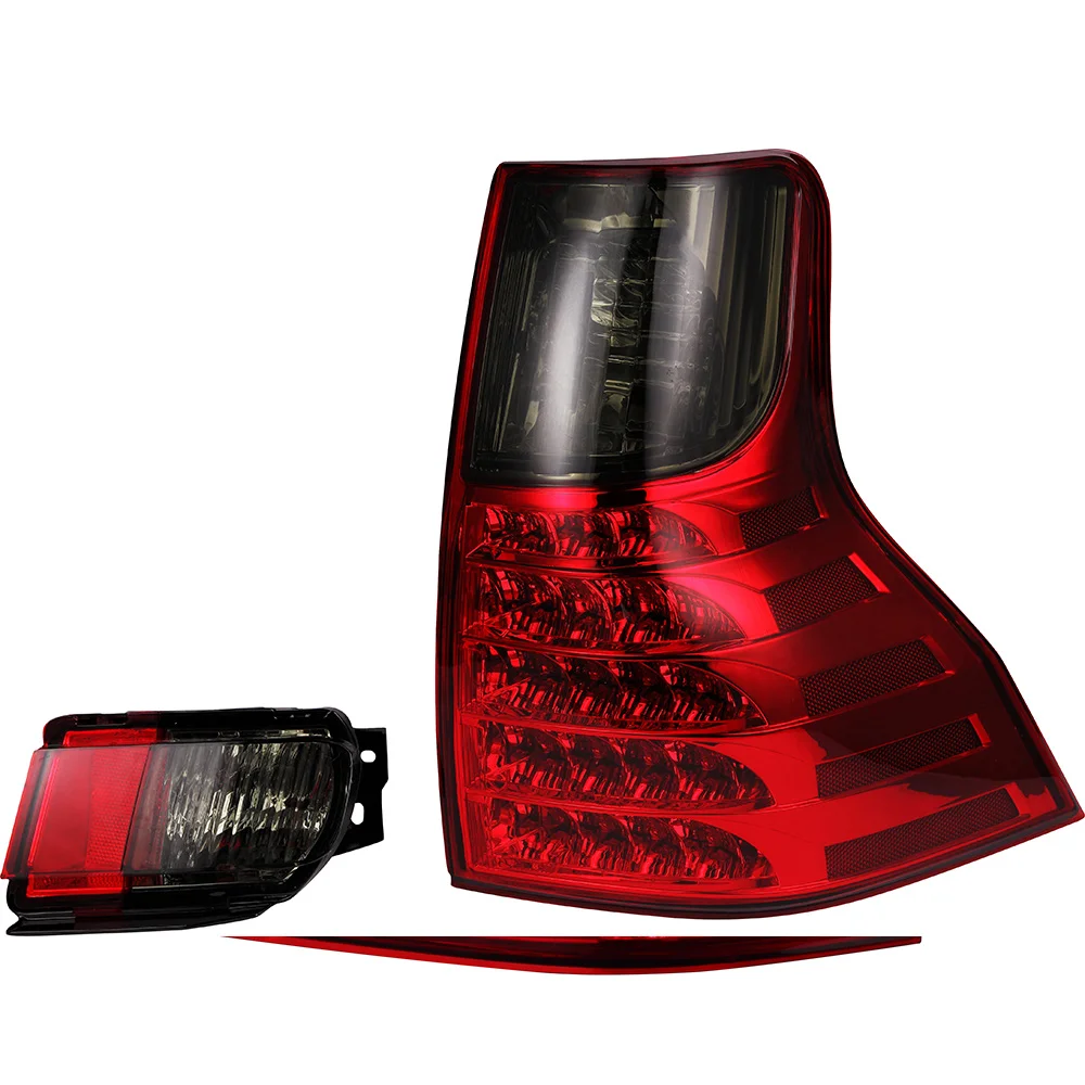 Vland High Quality LED taillamp taillight for Toyota Prado 2008 2009 2010 2011 rear tail light lamp car accessories details