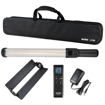 GODOX LC500 Bi Color 3300K-5600K LED Light Sticks Adjustable Color Temperature detail image