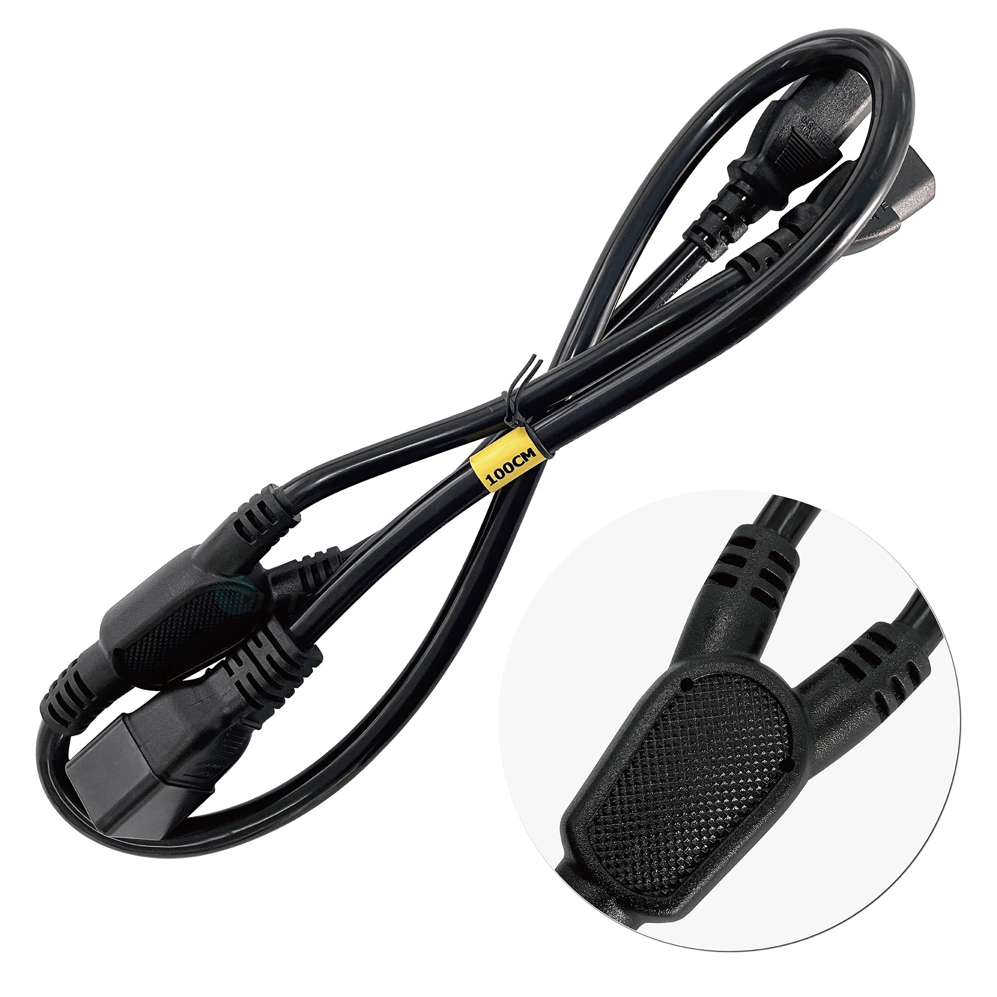PDU Extension Cord 12AWG IEC C20 to 2XC13 Power Cable Y Splitter Power Cable