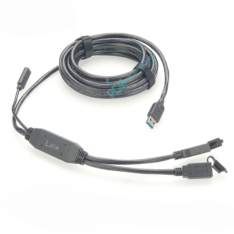 2 Port USB Active Repeater Cable with Powered Adapter details