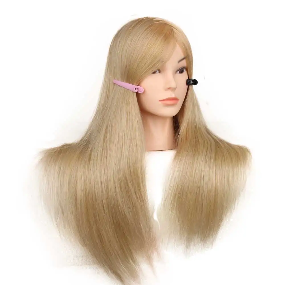 Beautiful Mannequin Wig Heads,Blonde Mannequin Head Training Head