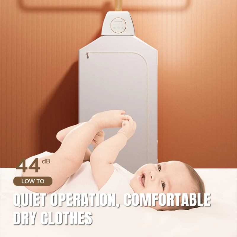 Smart Frog Hot Foldable Drying Hanger Have Timer Fast Uv Light Clothes Dryer