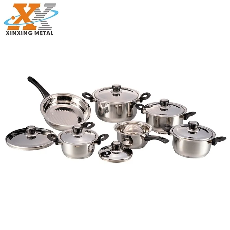 Commercial Cookware Steamer Cooking Casserole Pots Non Stick Cookware Set