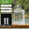 11.3L transparent food grade pc