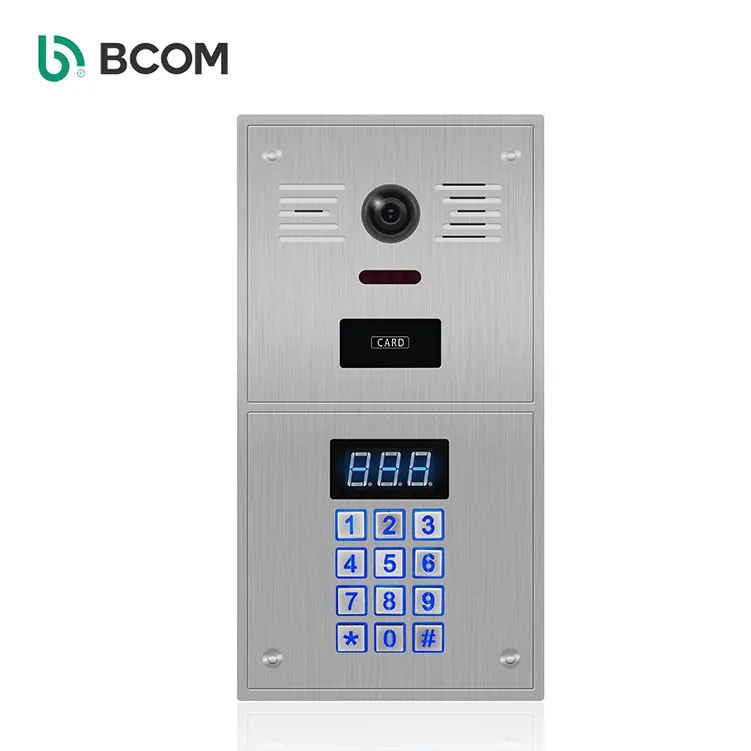 Door Bell With Camera Screen for Normal Family with Indoor Unlock and 7 Inch Screen