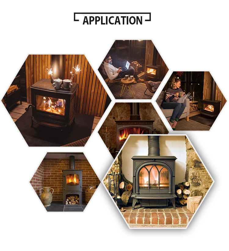 Made in China Environmentally Friendly Heater Cast Iron Wood Burning Stove for Sale