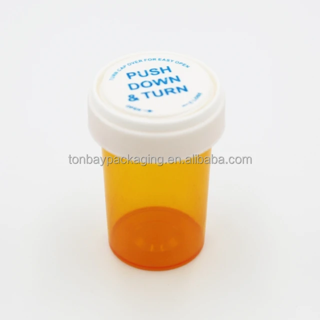 empty pill bottle