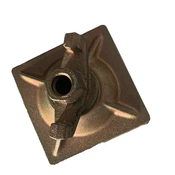 Concrete Formwork Galvanized Tie Rod Wing Nut Combination Plate Nut Combi Wing Nut With Plate