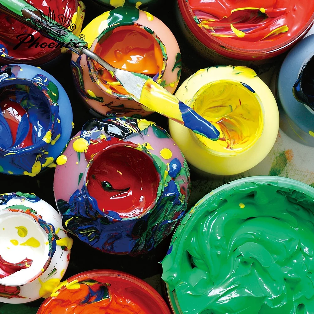 Феникс 300 г/м2 OEM клей связывающий многоразмерный тяжелый холст текстурированная акриловая живопись