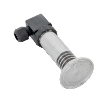 Flat Film Sanitary Pressure Transmitter 50.5 4-20mA LCD Display Pressure Sensor Transducer for Air & Gas Applications