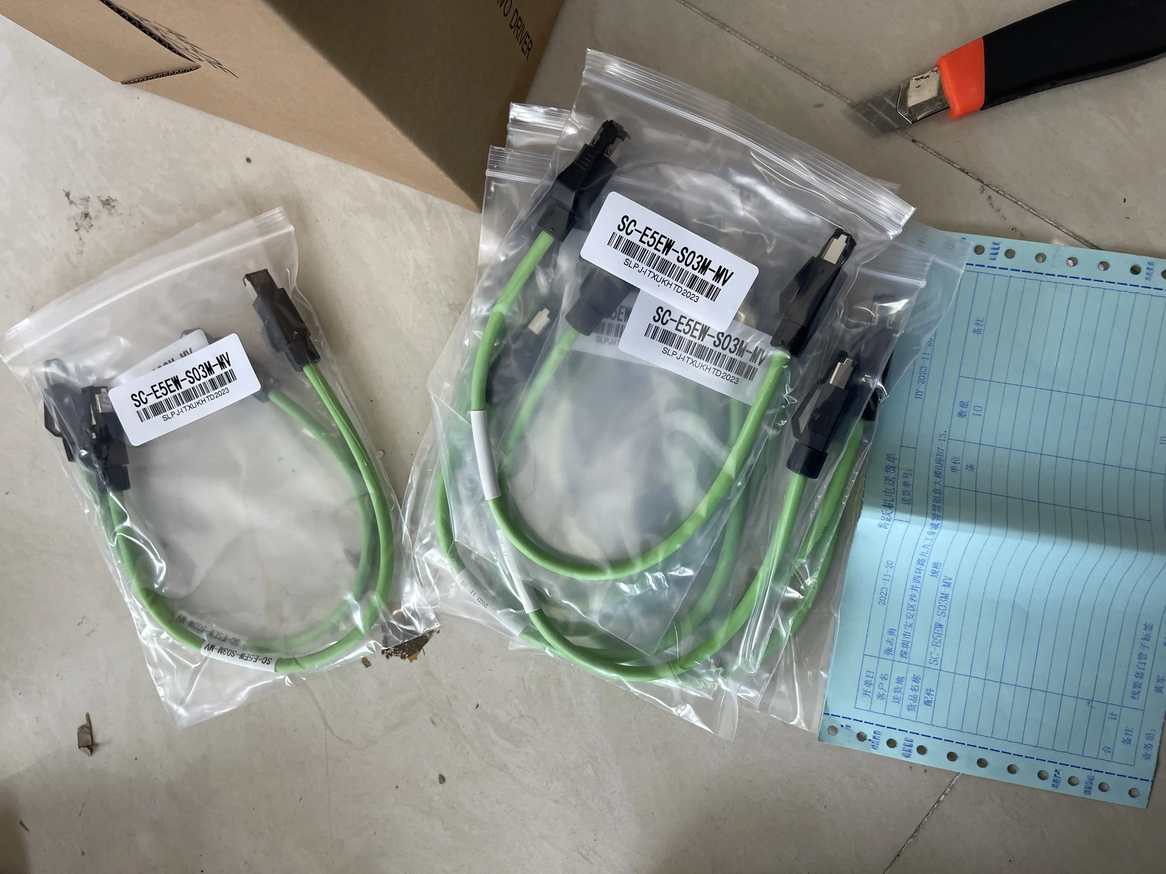 Mitsubishi Servo Motor Cable SC-E5EW-S03M-MV