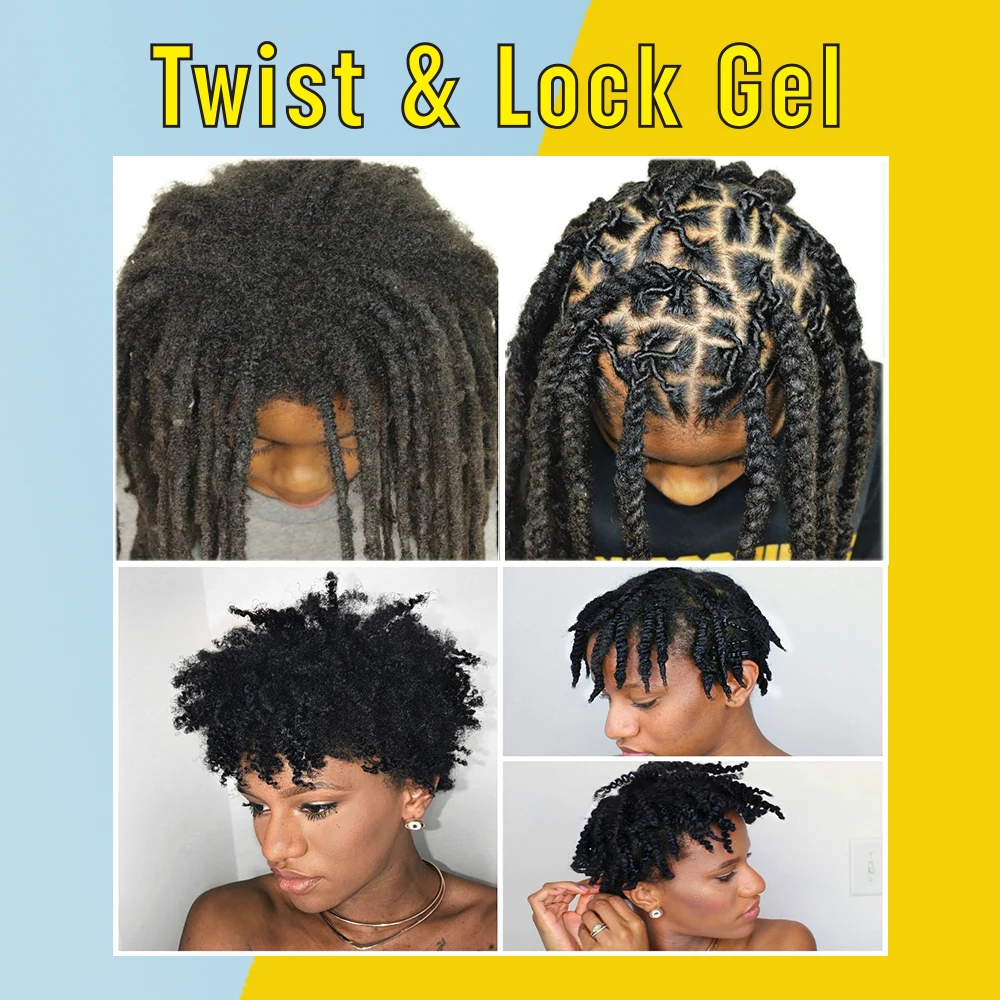 Dreadlock Twist Gel Braiding Hair Moisturizing Gel Pomade Braiding Hair  Supplies For Curls Braidlocks Interlocks Microlocs