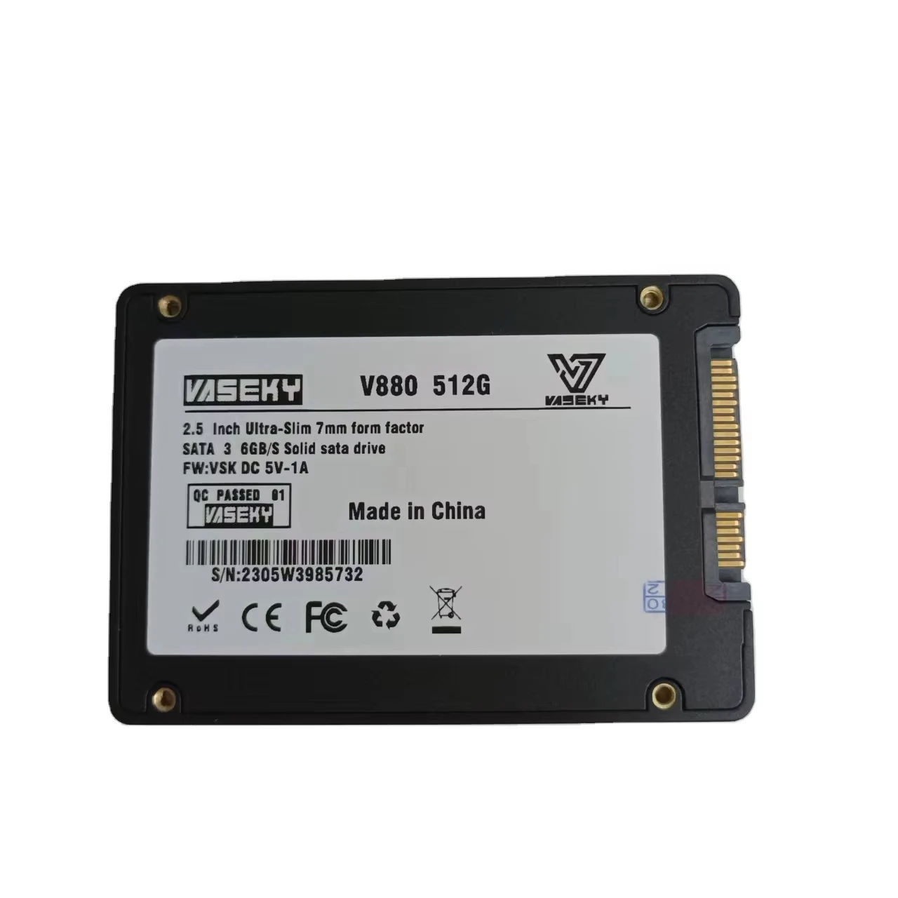 256 GB Notebook SSD - 512 GB Desktop SSD - Reliable Storage