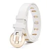 White slot buckle - 105cm