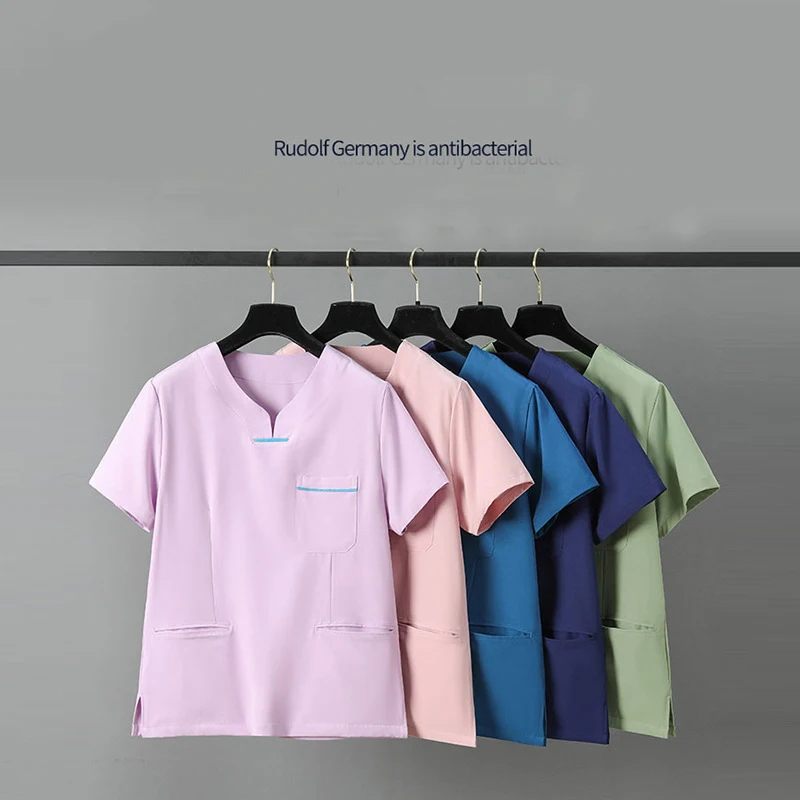 High Quality Scrubs Uniforms Medical Scrubs Uniformes Wholesale Short