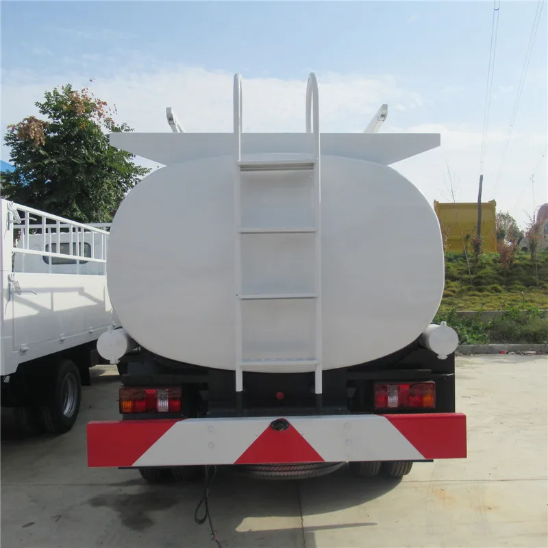 New Mini Fuel Tanker 4 Ton 4500L 5 TON 3000litres 4000 Litres  Petroleum Refueling Foton Stainless Steel Tanker Truck