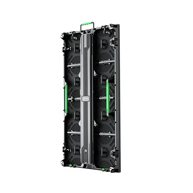 Die Cast Aluminium Empty Led Cabinet De Publicidad 500*1000 Mm Pantalla Led Para manufacture