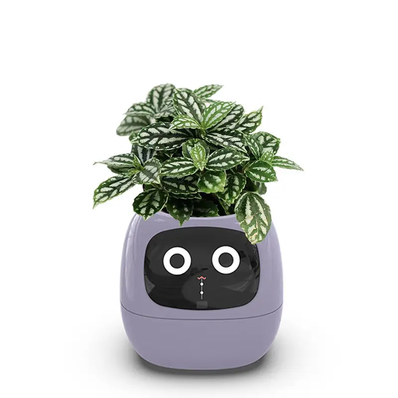 Ai Flower Pot Internet Control Flower Pot Smart Flower Pot Creative Interactive Mini Plant Automatic Water Planting