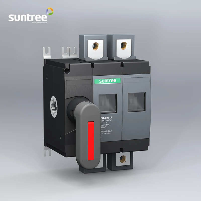 Manual Operation Over Medium Voltage Dc Isolation  Load Disconnector Switch DC 1000V 1500V