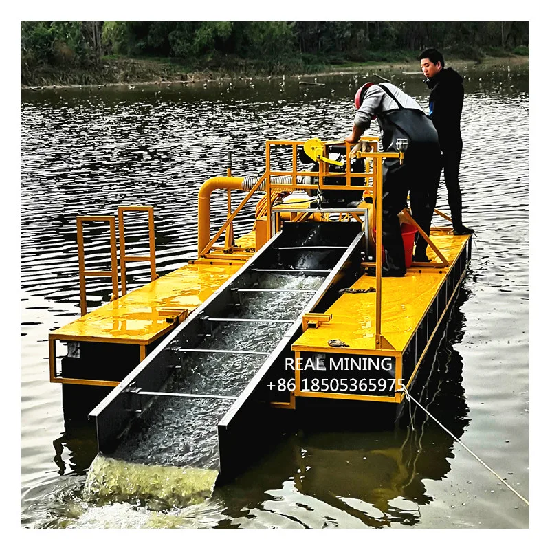 Dredger Machine Sand Dredging Gold Diamond