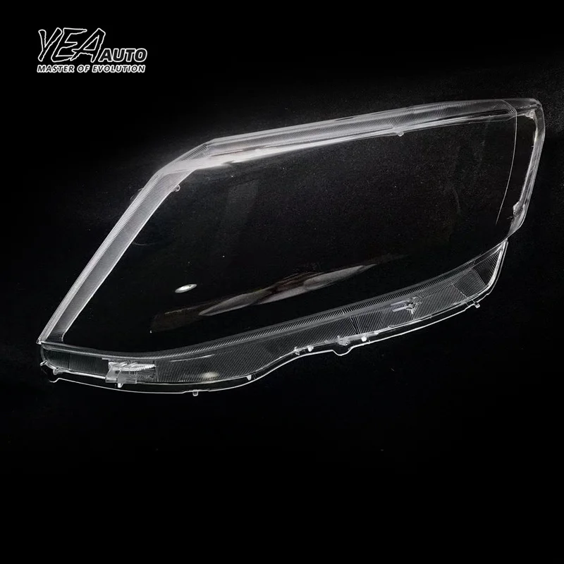 YEA AUTO Car Headlight Cover Headlight Glass Lens Glass for toyota Fortuner Lens Cover 2012 2013 2014 PC Lampshade clear Shell