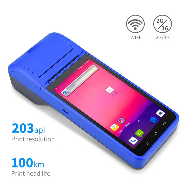 Pos Handheld Calculator with  Thermal Receipt Printer with Scanner