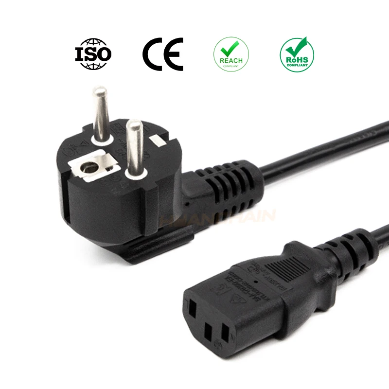 Tuv 220v Eu Plug Power Cord Schuko Power Cord Eu Germany International ...
