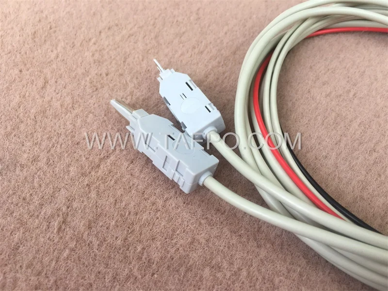 2 Pole Test Cord with 2-pole and 4 Pole LSA Plug to Alligator Clip and M Plug and Modular Plug for Testing the Telephone Line