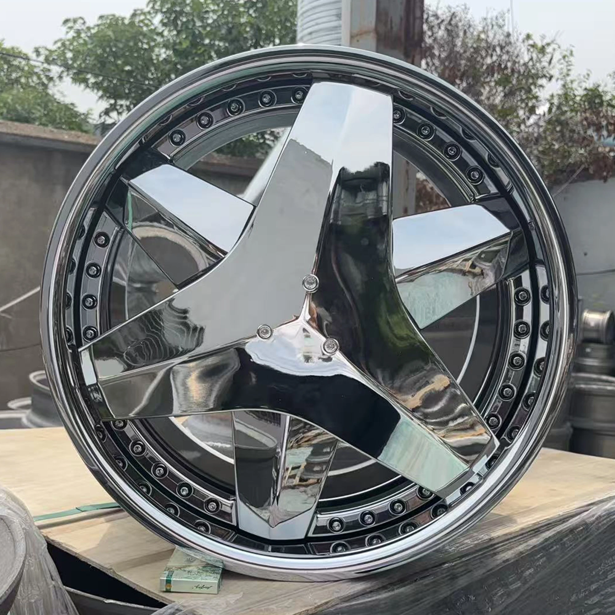 Custom Forged Alloy Wheels Various Models 17-24 Inch for Ford BMW Benz Audi Rolls Royce Rim Custom Suspension Caps Chrome Plated