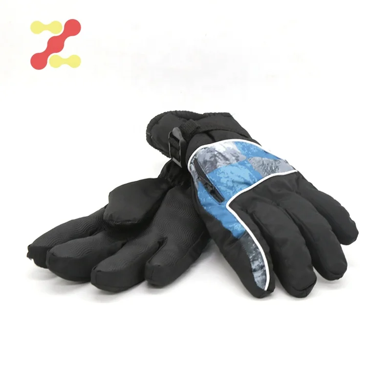 Зимние водонепроницаемые ветрозащитные теплые лыжные перчатки для мужчин