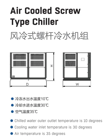 Industrial Screw Chiller, HUARE, Hc-50Ascs - detail 12