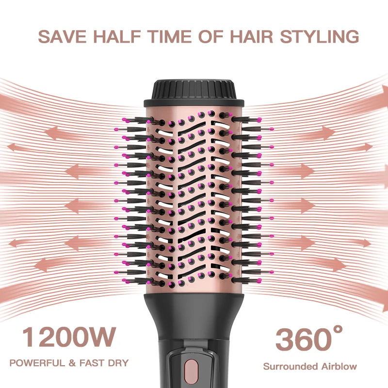 High Quality Professional Hair Dryer Wholesale Popular Hot Brush Comb