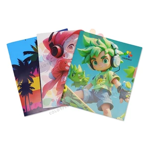 Wholesale Square Line A5 Exercise Book Cheap Bulk Soft Cover Custom Notebooks 4x4mm Writing Book for School Student