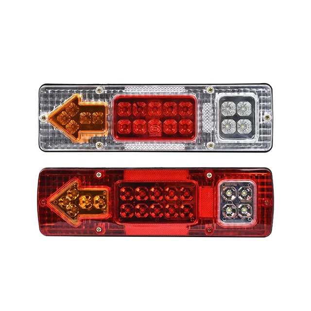 Original Manufacturer's 12V/24V Truck Tail Light Rear Lamp for Agricultural Trucks Exterior Accessories