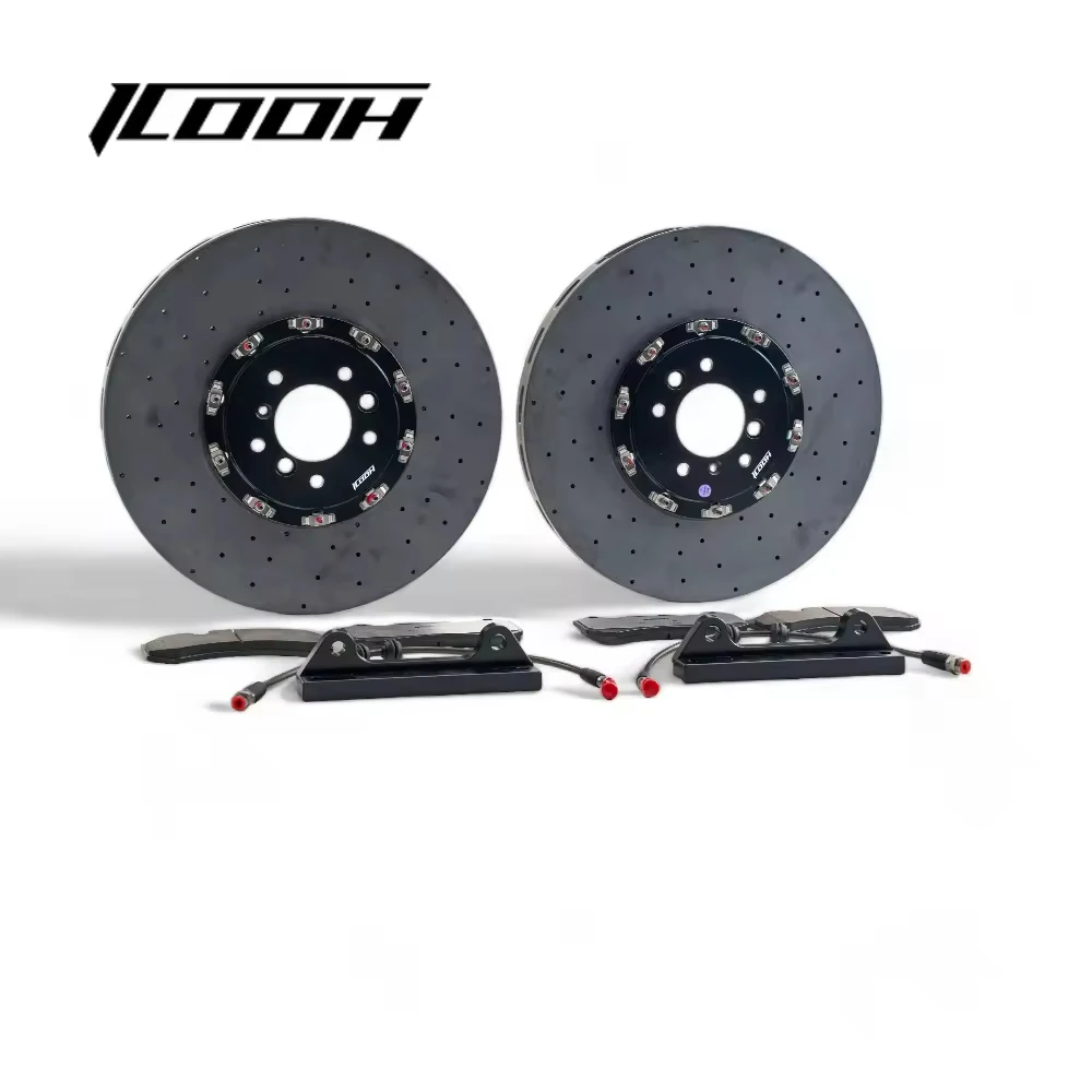 Racing High-Strength Carbon-Sic Brake Discs - 40 Lighter Than Steel Ideal For Supercars Racing