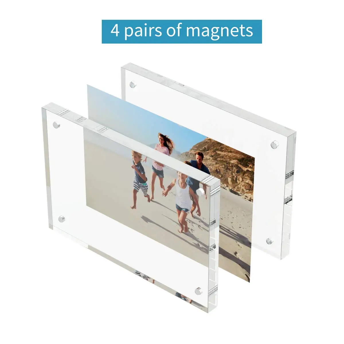 Acrylic Magnetic Photo Block