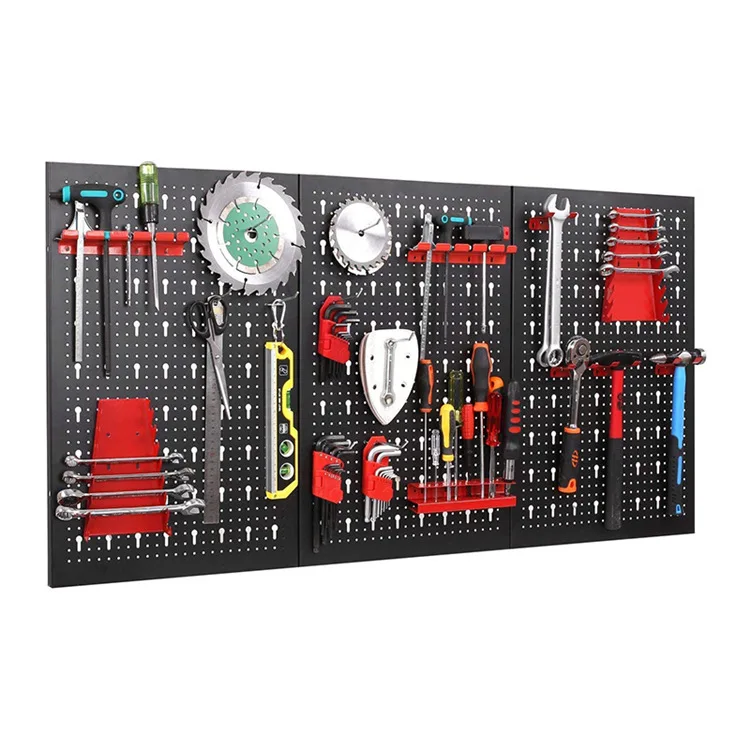 Garage Wall Tool Rack Storage Kit Tools Organizer Home Shelves Hanging