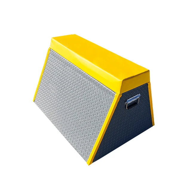 Kids Parkour Equipment - Adjustable Triangle Baffle Box Frame, Oem