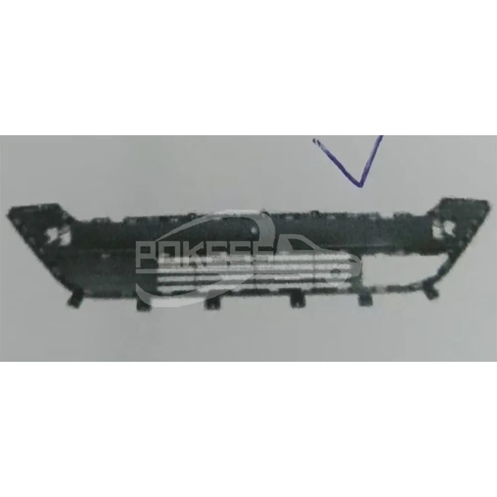 JL1Z17K945BB Bumper Grille,with Hole for Ford 2018