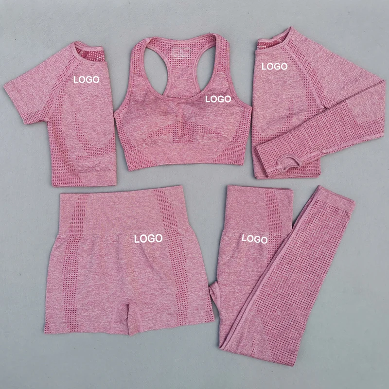 Sport Clothes Color Block Activewear Leggins Women Gym Fitness Sets Gym