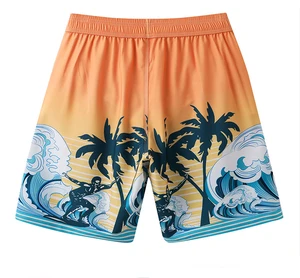 Men's Swim Shorts with Lining for Surfing Quick-drying, Loose-fitting and Not Awkward When Wet