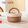550 ml-petite taille-marron-doublure en acier inoxydable