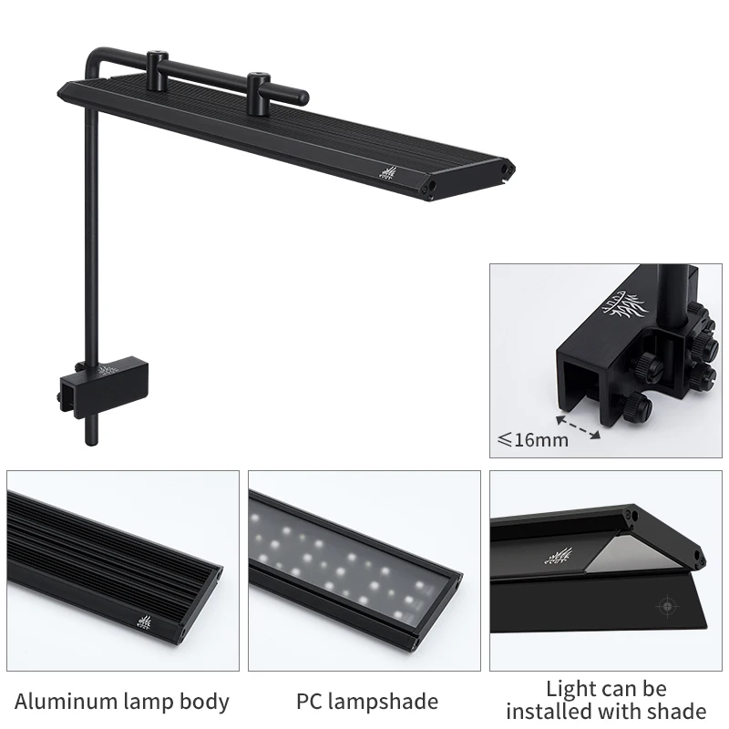 WEEKAQUA M Series M450 PRO 35W Adjustable Aquarium Fish Tank Light